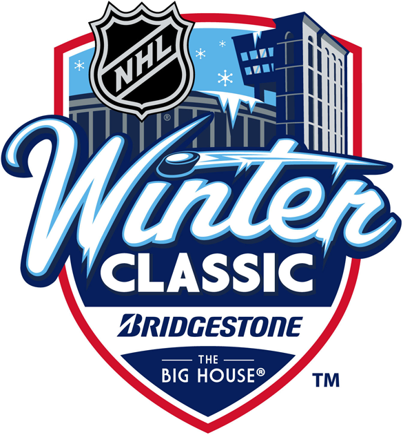 NHL Winter Classic 2012-1913 Unused Logo vinyl decal